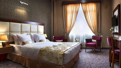 اتاق دو تخته دبل هتل بین الحرمین شیراز